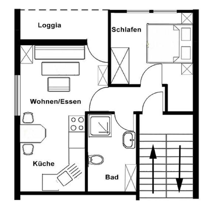 Ferienwohnung Haus Staffelbergblick Bad Staffelstein Eksteriør bilde